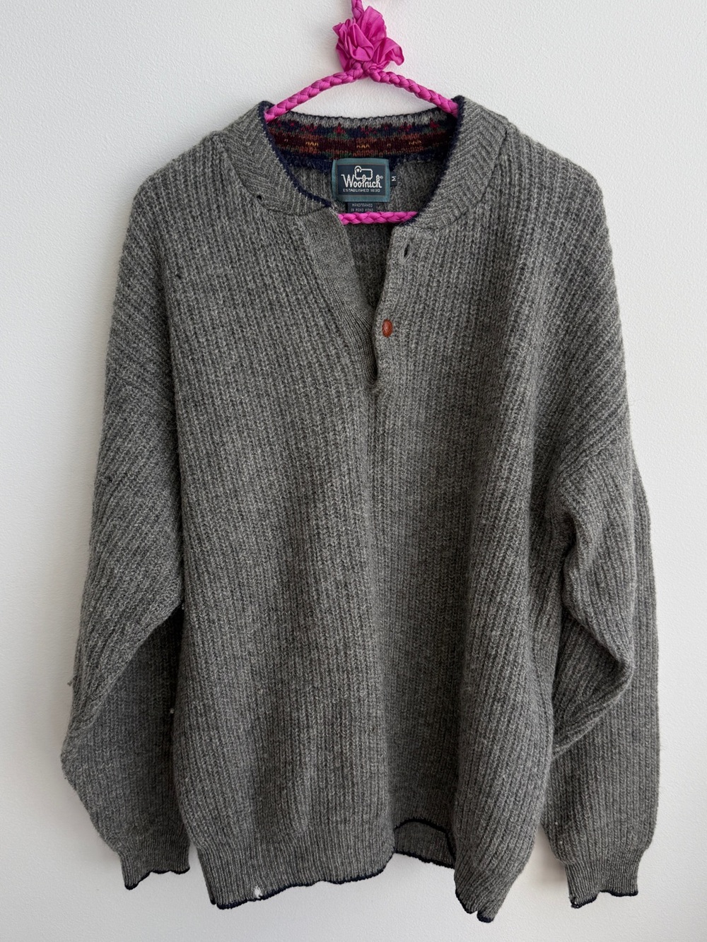 Vintage Woolrich wool sweater